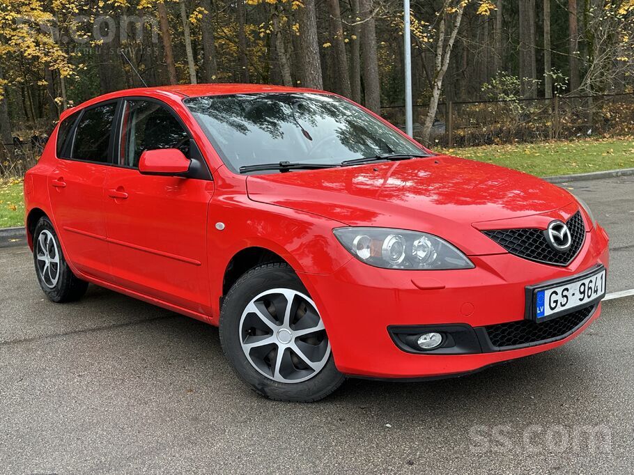 Mazda Mazda 3, 1.6 benzīns, mehāniskā kārba. Svaiga tehn