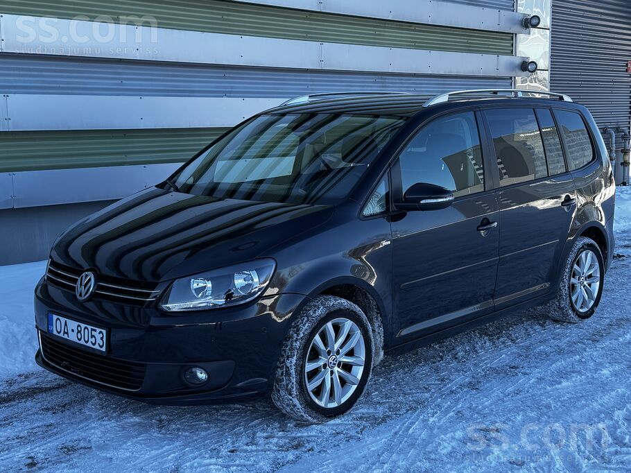 VW Touran Cup 1.6Tdi 77kw/105zs ar automātisko ātrumkārbu. 

Pirmā reģistr