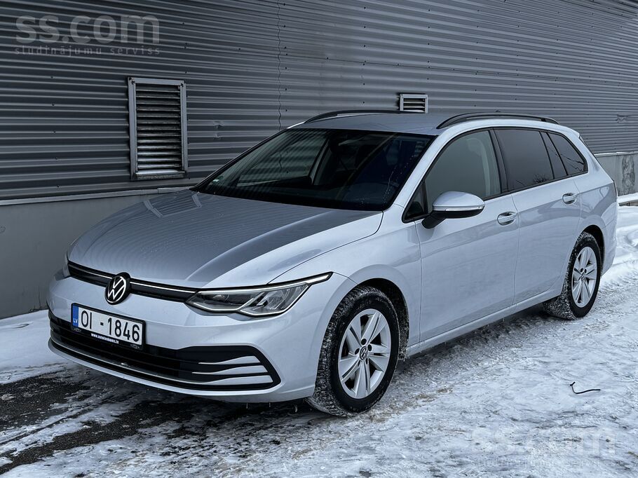 VW Golf 8 ar 2.0Tdi dzinēju, 85kw/115zs automātisko ātrumkārbu, tikko ievest