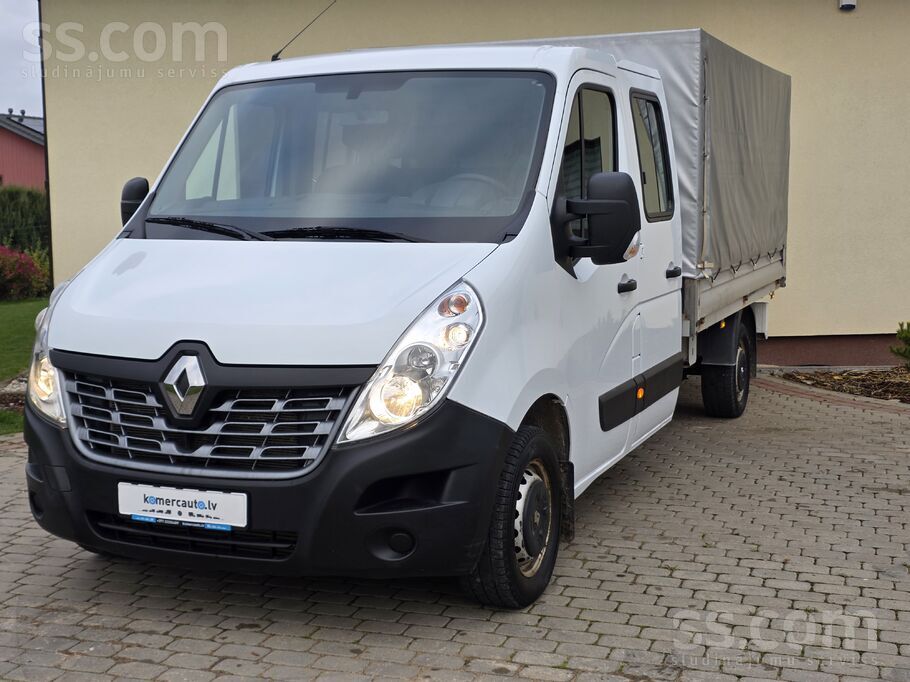 Renault Master Doka 2.3 Dīzelis (107kw)
Cena ar Pvn
Pilna masa 3500kg
P