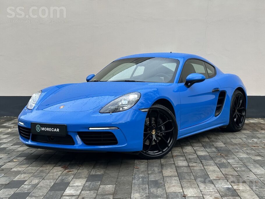 Porsche Cayman 718 300Zs ar automātisko pārnesumkārbu. Cena ar Pvn.
Auto