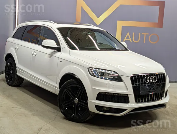 Audi Q7 Facelift Full S-Line 3.0tdi 7 vietas Quattro 24
