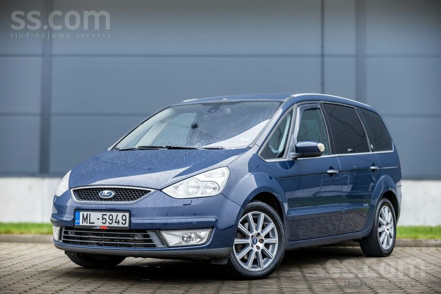 Ford Ford Galaxy ar 2.2 litru dīzeļdzinēju un manuālo t