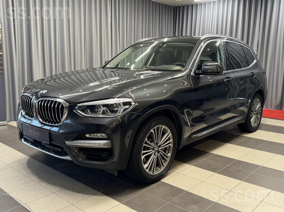 BMW Garantija. BMW X3 30d xDrive Luxury Line 195 kW/ 2