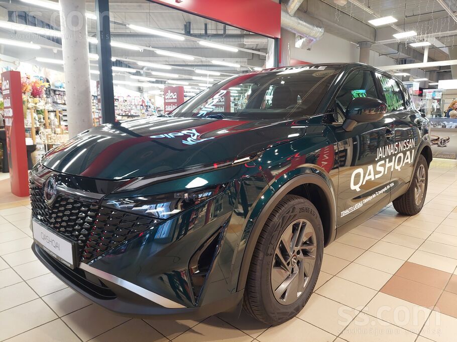 Jauns Nissan Qashqai 1, 3 Mhev 158zs, Xtronic, 2Wd, komplektācija Acenta.