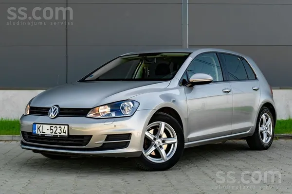 Volkswagen VW Golf 7 ar 1.4 litru benzīna dzinēju un manuālo 