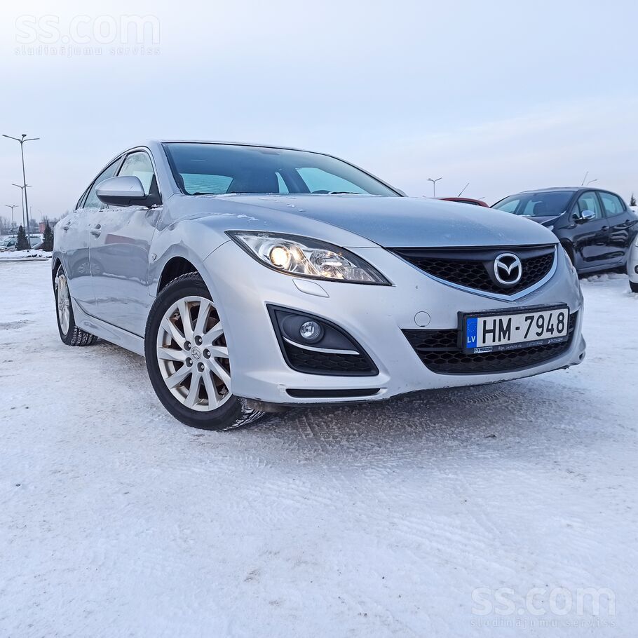 Mazda 6 2.0 S-Vt, 114kW. 
Benzīns. 
Bez rūsasas, nomainīti spārni. 
A/m i