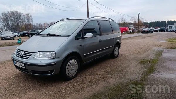 Volkswagen VW Sharan 1.9 Tdi, 96Kw, 7 vietas, klimata kontrol