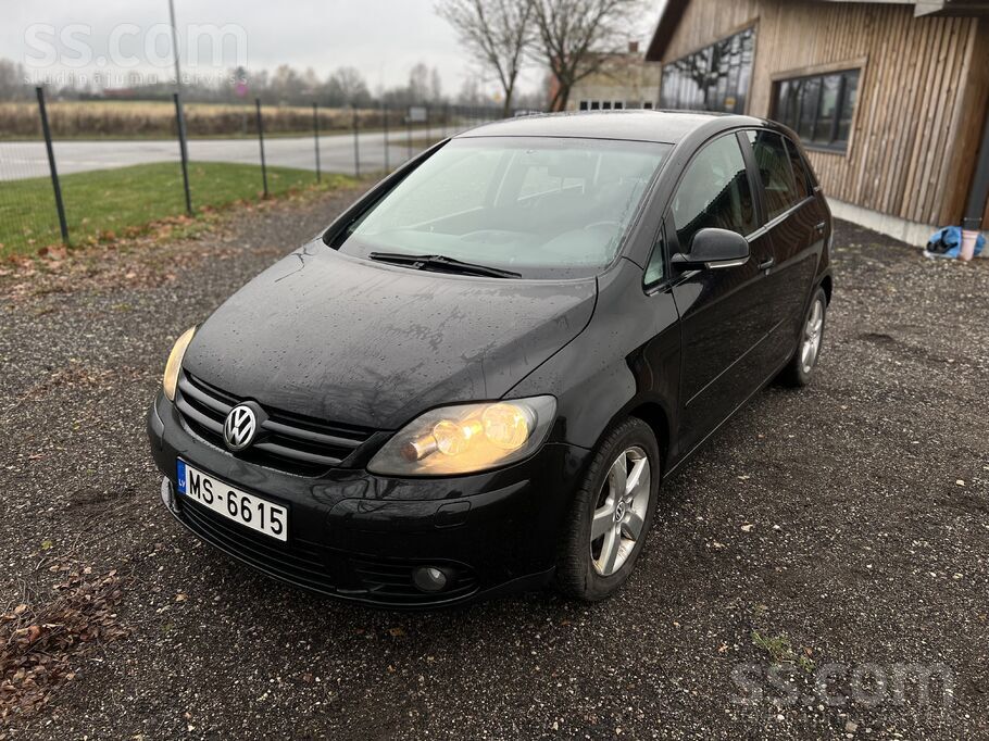 VW Golf Plus, Jauna TA, Nobraukums 269t. km. 1.9tdi 77kw, 5 ātrumu manuālis