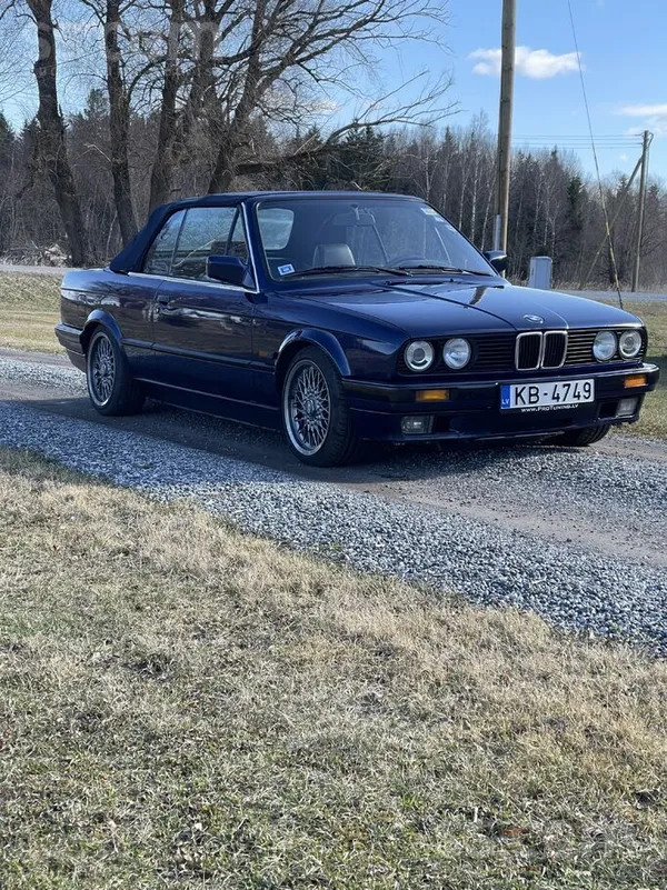 BMW Pārdodu BMW E30 kabrioletu labā tehniskā un vizuāl