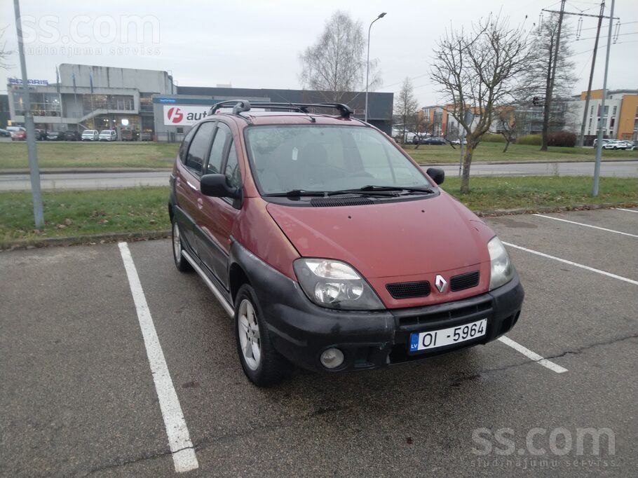 Pārdod Scenic Rx4, 2.0 benzīns/gāze. Nesen izieta tehniskā apskate. Pilnpied