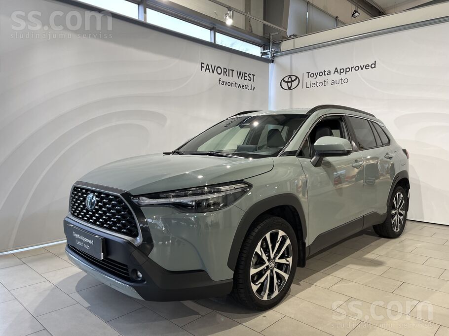 Pārbaudīts mazlietots auto ar garantiju- Toyota Corolla Cross Suv 2.0 Hybrid