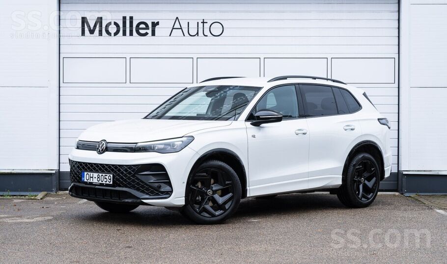 VW Tiguan R-Line 1.5 Tsi 150zs (110 kW) ar automātisko Pārnesumkārbu.
Auto