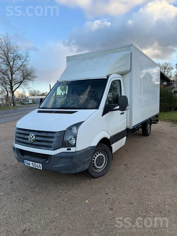 Volkswagen Tiek pārdots wv Crafter Box 120kw 2.0D ar liftu la