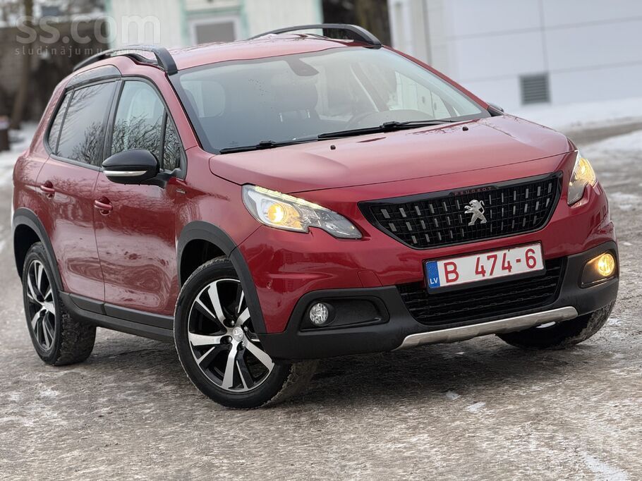Peugeot 1.2Benzins. Automats. 123T. Km. Gt line. Latvija n