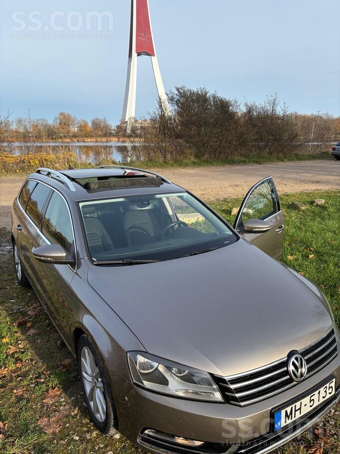 Volkswagen Izieta TA. Passat B7, kašmira brūnā krāsā inkrustē