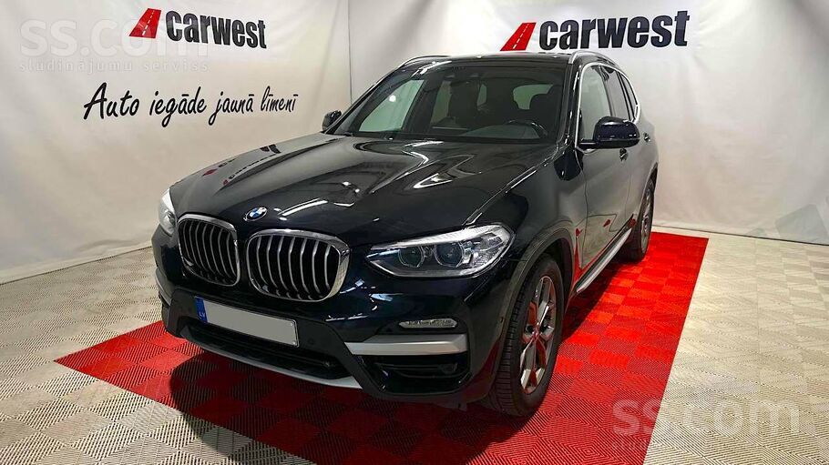 Automašīna ar pārbaudītu vēsturi.
BMW X3 xDrive 20d
Pieejama pilna se