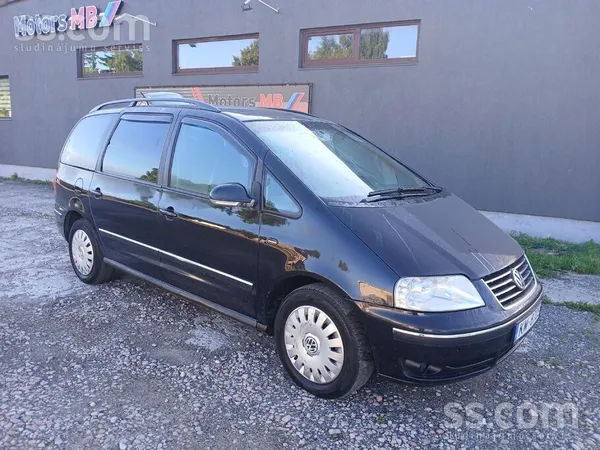 Volkswagen Pardodu Sharanu jauna TA nodoklis nomaksats