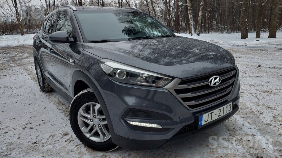 Hyundai Tucson 1.6 benzīns 97kW 6-pak. mehānika. Pirma registrācija 02.08.20