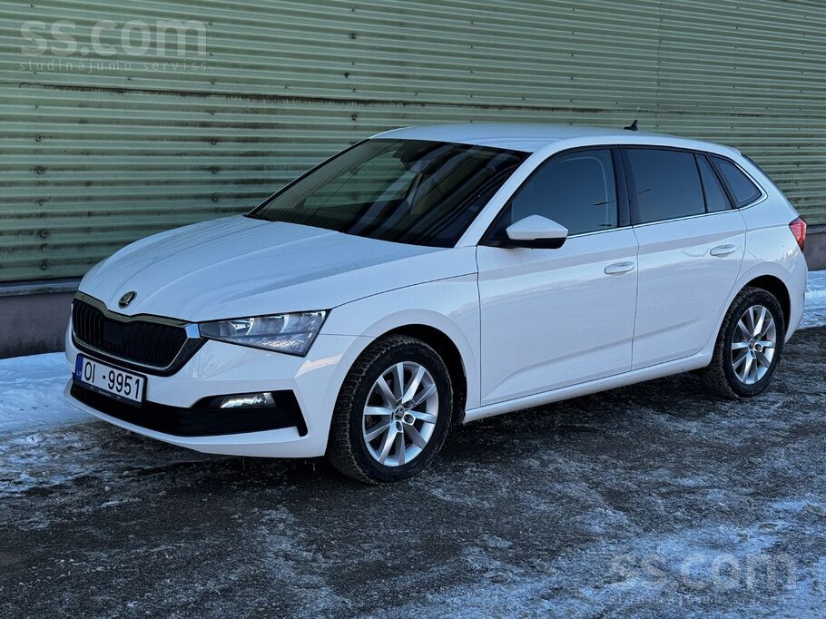 Škoda Scala 1.0tsi 81kw/110zs ar automātisko ātrumkārbu, jauna iegādāta Latv