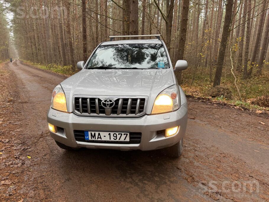 Toyota Pārdod Toyota Prado 120, 2007. gada, ar nobraukumu
