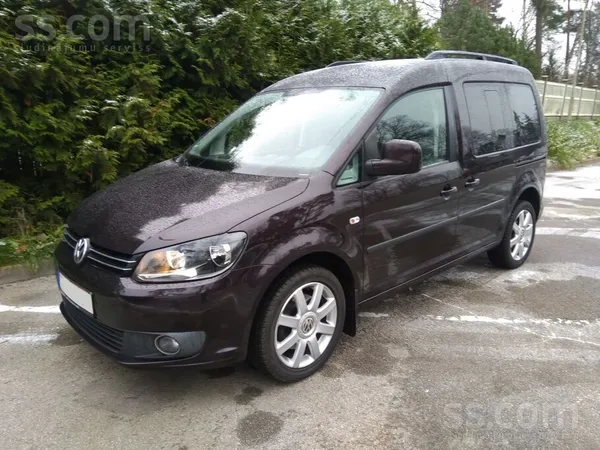 Volkswagen VW Caddy 2.0 Tdi, 103 kw, Comfortline No Vācijas, 