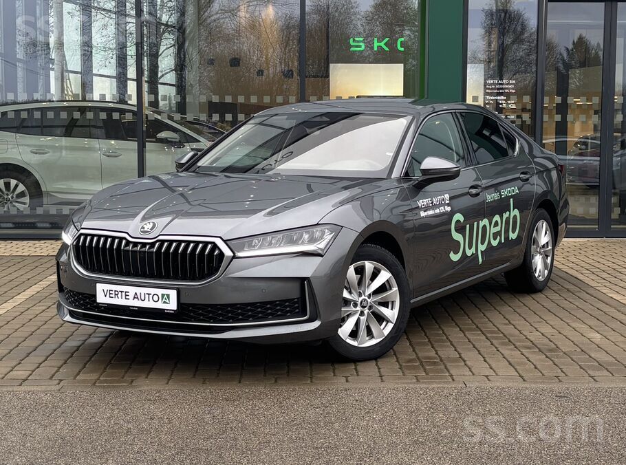 Skoda Superb Selection 1.5 m-hybrid, 110kW/150zs ar automātisko ātrumkārbu.