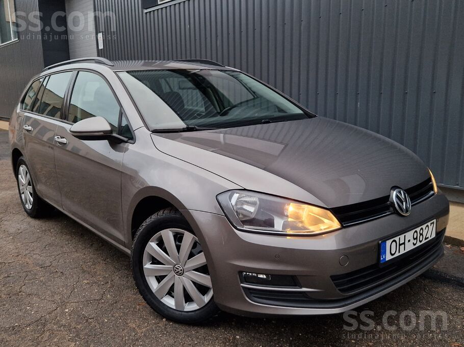 Tikko no Beļģijas. VW Golf 7 1.6tdi 77kw, manuāls. Ļoti laba komplektācija.