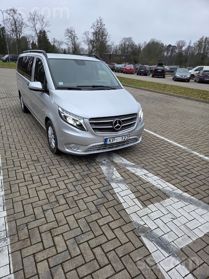 Mercedes-Benz Vito Extra Long 9 vietīgs, 2.1 Dīzelis 120 kW, Automāts
Aut