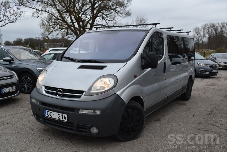 Opel Opel Vivaro Garais 2.5L Dīzelis, 99kW, 09.2005 g. 