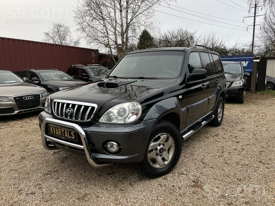 Hyundai Terracan 2.9d 110kw Mehānika. 4x4 Svaiga TA 08.202