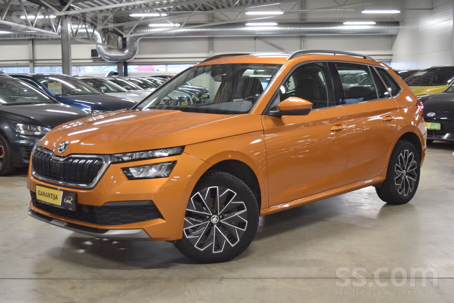 Skoda Kamiq. 2022. gada. 1.0 benzīns, 81 Kw (110 Hp)
Ražotāja garantija;