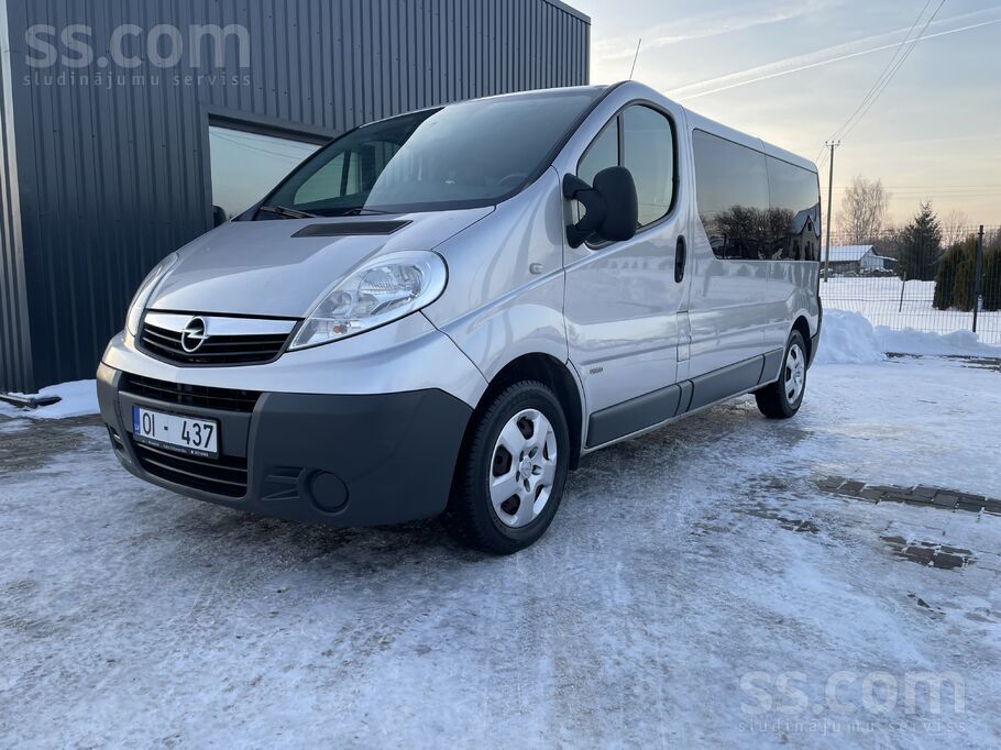 Opel Ievests no Beļģijas, garā bāze, 9 vietas, 2, 0D 84