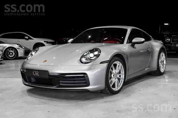 Pārdod Porsche 911 992 Carrera 4 GT Silver Metallic Awd 283kW. Jauns iegādāt