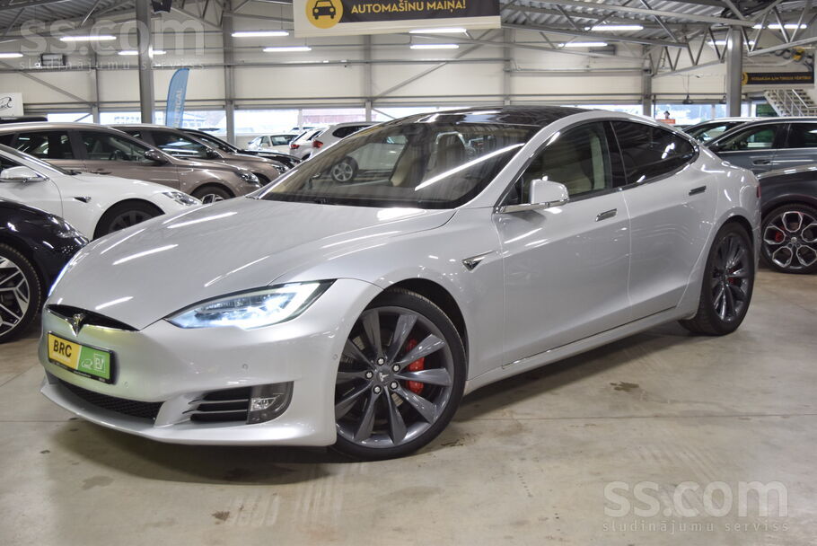 Tesla Model S P90D. 2016. gada. Elektro, 375 Kw (510 Hp)
Par iespēju apskatīt aut