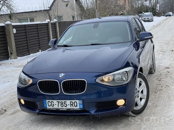 BMW BMW F20 118d. Automats Oriģināls nobraukums