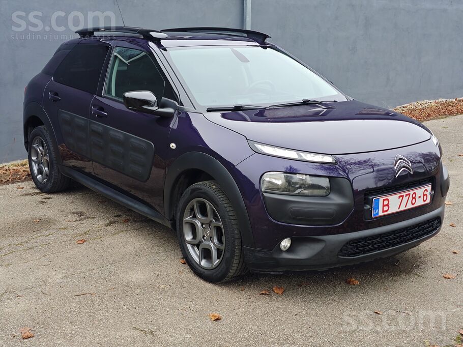 Tikko no Francijas Citroen C4 Cactus, 1.2 benzīns, manuālā ātrumkārba, Teica