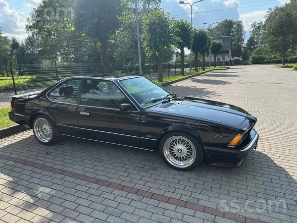 Pārdodu profesionāli restaurētu BMW 635 Csi. Auto tika izjaukts līdz pēdējai