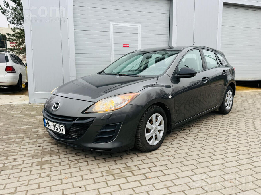 Mazda 3, 1.6 benzīns, manuālā ātrumkārba, patēriņš 6.2L/100Km. 

Piedāvāja