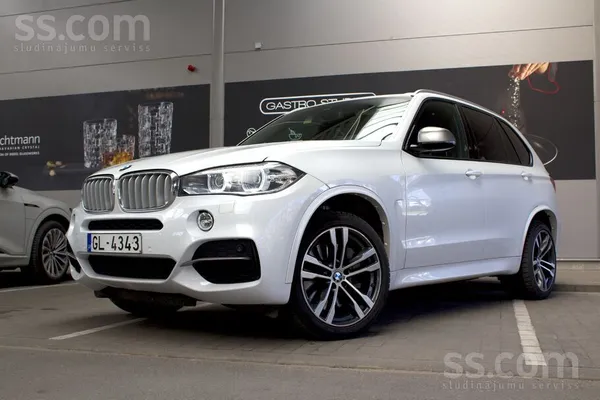 BMW BMW X5 M50D 280kw Mīksta, cieši pieguļoša sēdekļu 