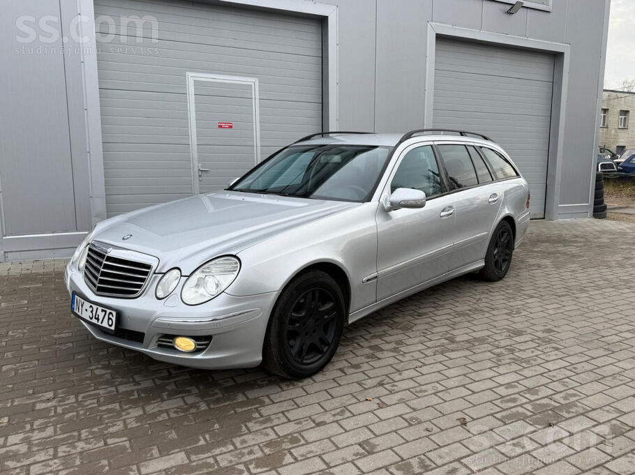 Mercedes E220, 2.2 dīzelis, automātiskā ātrumkārba. Uzticams un jaudīgs dzin