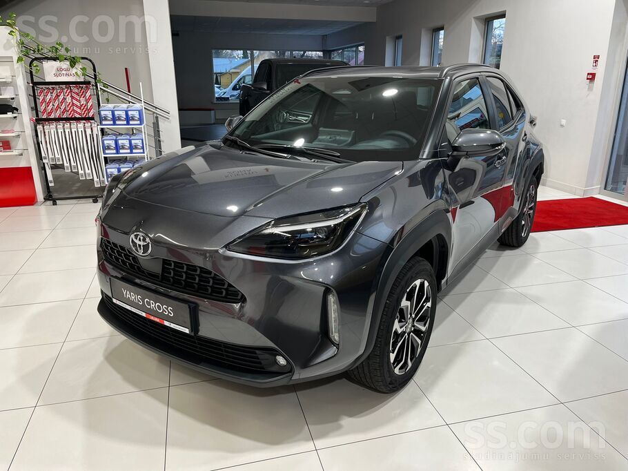 Jaudīgāks 131hp Yaris Cross Style Edition, auto pieejams uzreiz.
Yaris Cro