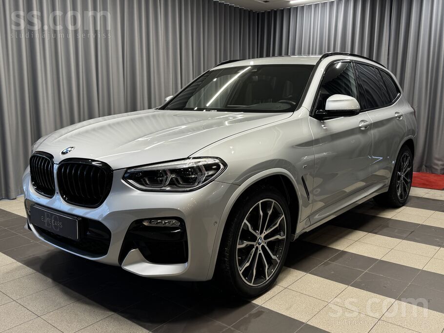 BMW Garantija. BMW X3 30d xDrive M-pack 195 kW/ 265 zs