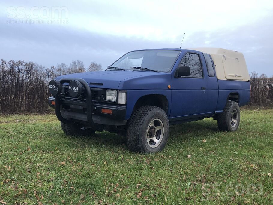 Pardodās nissans king cab 2, 5 D 4x4 (atslēdzamu)paš bloķ. tilts (lsd) 4 vie