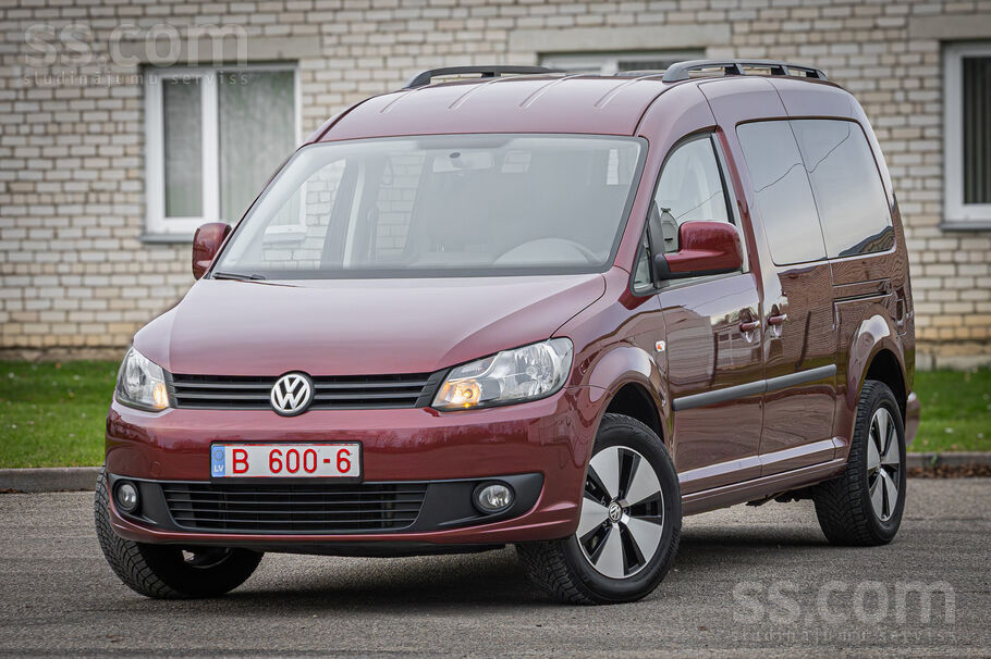 Volkswagen VW Caddy Maxi, N1, 1.6Tdi, 75kw, 101zs - mehāniskā