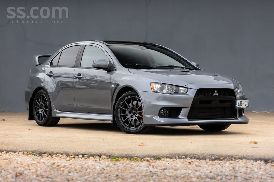Mitsubishi Lancer Evolution X Final edition
Jauna TA
Jaunas ziemas riepas