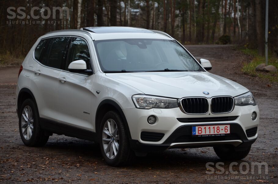 BMW Tikko ievests. BMW X3 X-Drive ar 2.0D B47 (140Kw-1
