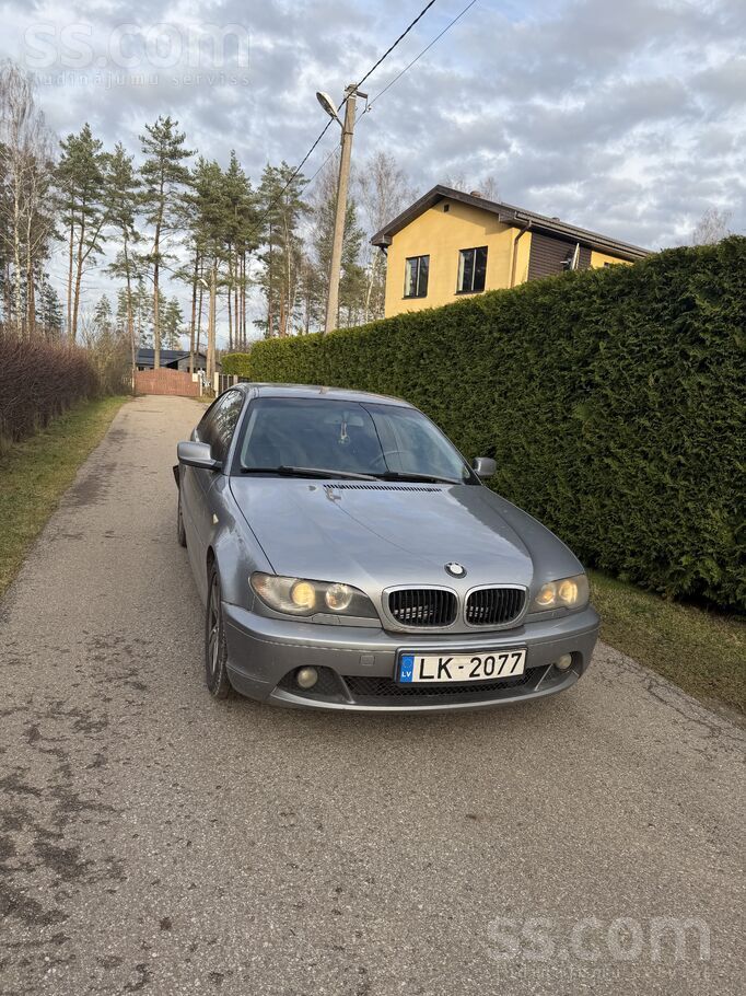 BMW Uz Pārdošanu e46, manā īpašumā 7 gadus, vizuāli ir