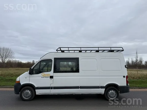 Renault 6 sēdvietas, pilna masa 3500kg, 