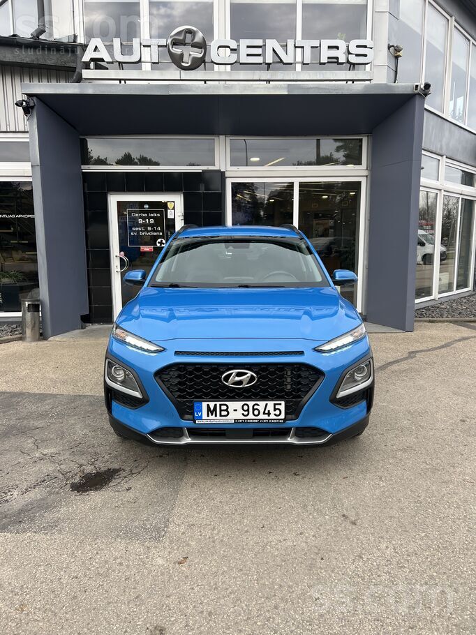 Pārdod Hyundai Kona 4Wd 1.6 benzīns 130kW A/t. Pilna servisa vēsture. Virsū